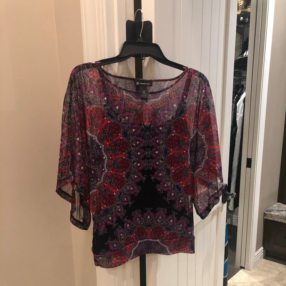 INC Dolman Sleeve Top W/ Matching Cami
